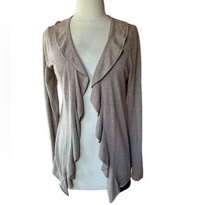 NWOT LOFT Cotton Blend Open Cardigan‎
